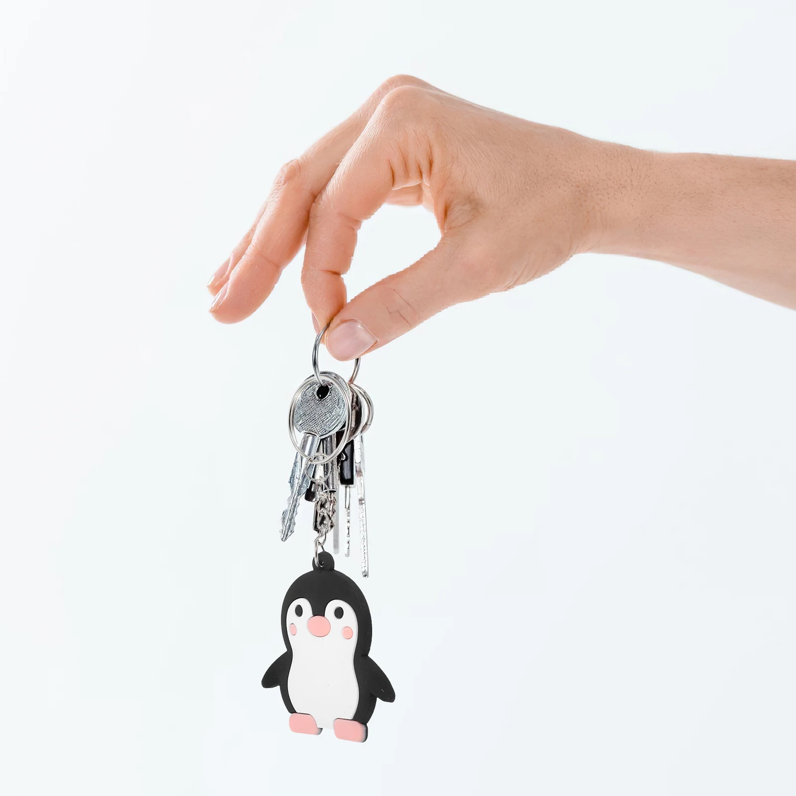 

24 Pcs Penguin Keyring Ornament for Backpacks Keychain Lovers Party Favors Decorative Animal