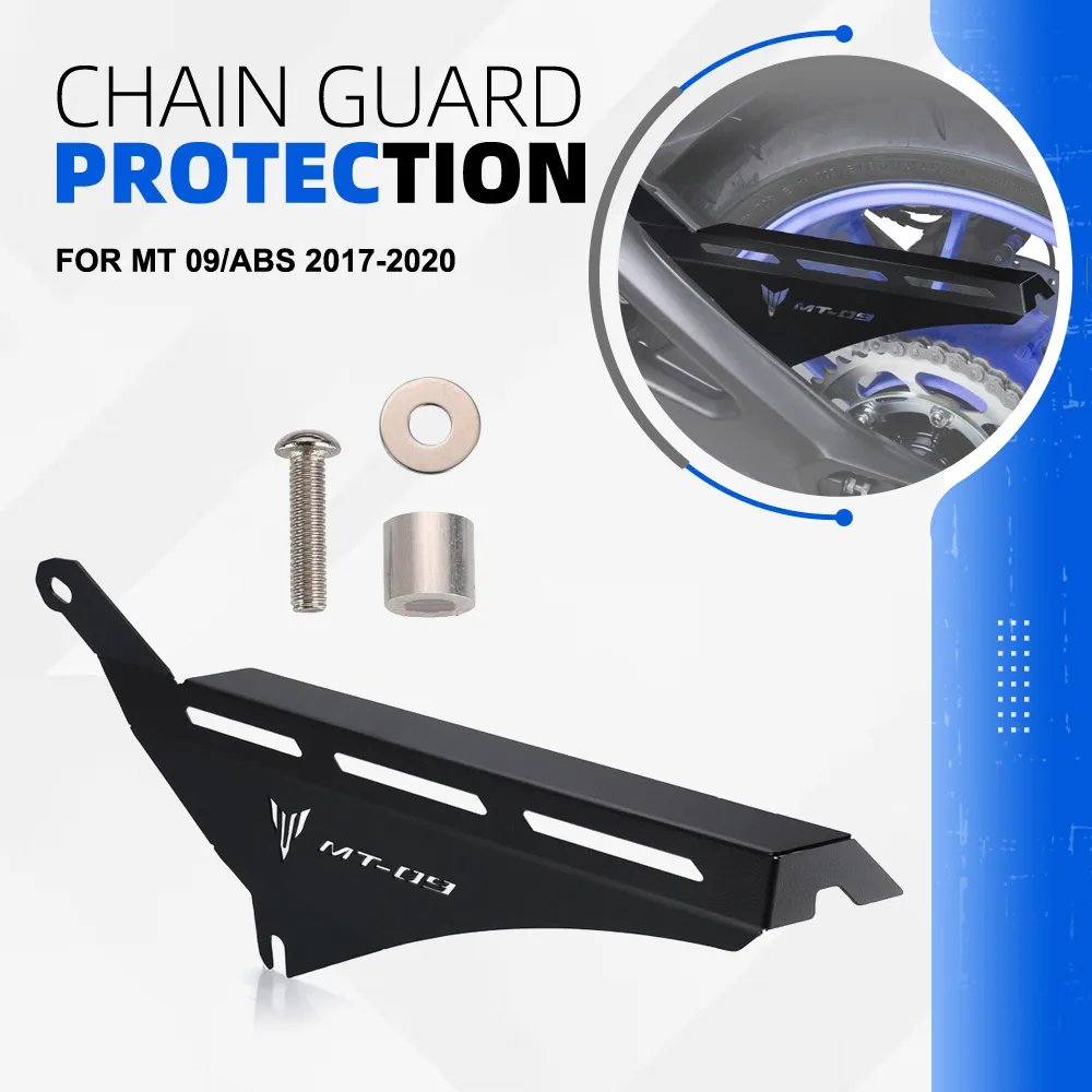 

For Yamaha MT 09/ABS 2017 2018 2019 2020 MT09 MT 09 Motorcycle Accessories Chain Belt Guard Cover Protector Chain Decorative