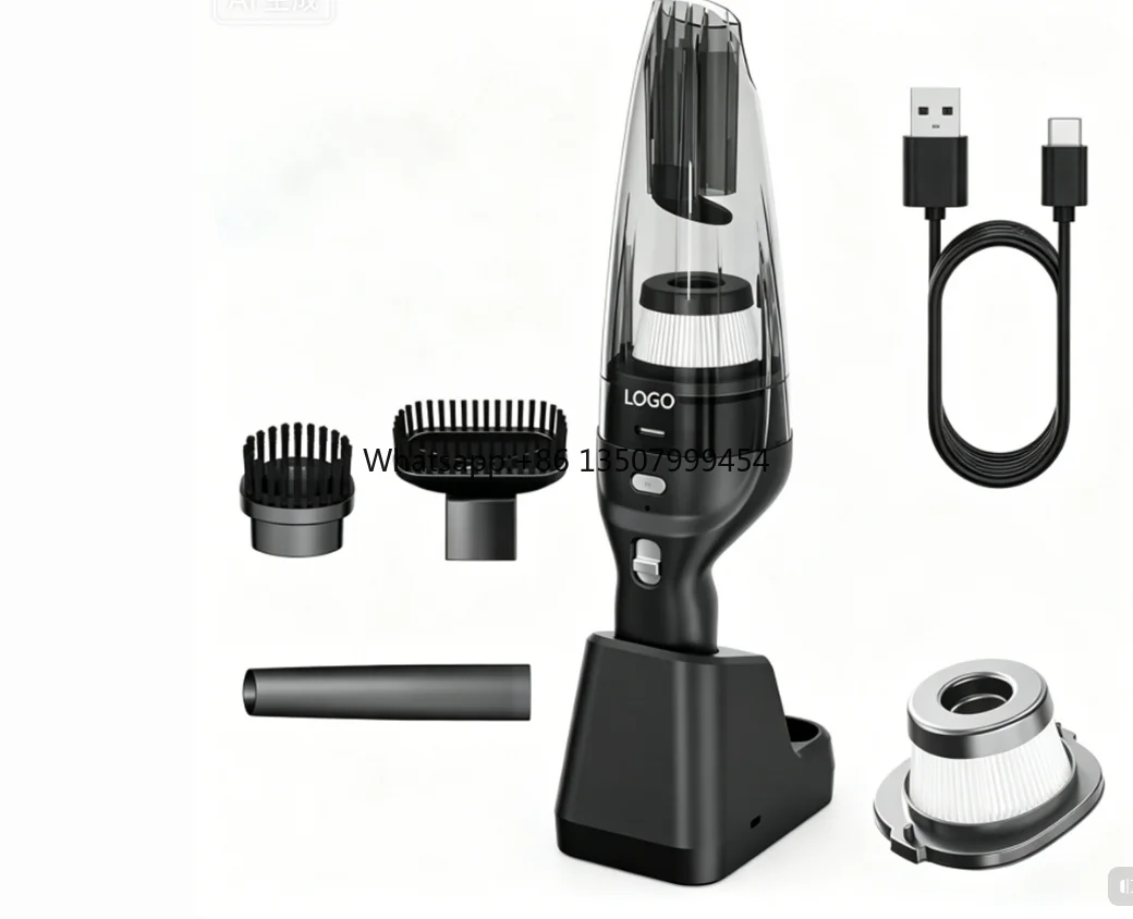 50W Lightweight Cordless Vacuum Wet Dry Dual Use Portable Household Car Cleaner