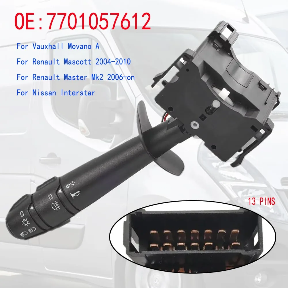 

Steering Column Turn Signal Switch Cruise Control Switch For Vauxhall Movano Renault Master Mk2 Nissan Interstar Car Accessories