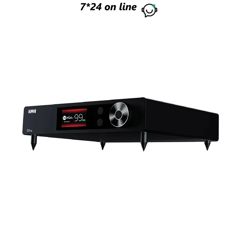 SMSL D1se الراقية MQA الصوت DAC 768 كيلو هرتز 32 بت XMOS Bluetooth5.0 USB البصرية محوري RCA DSD512 ES9038PRO مع جهاز التحكم عن بعد