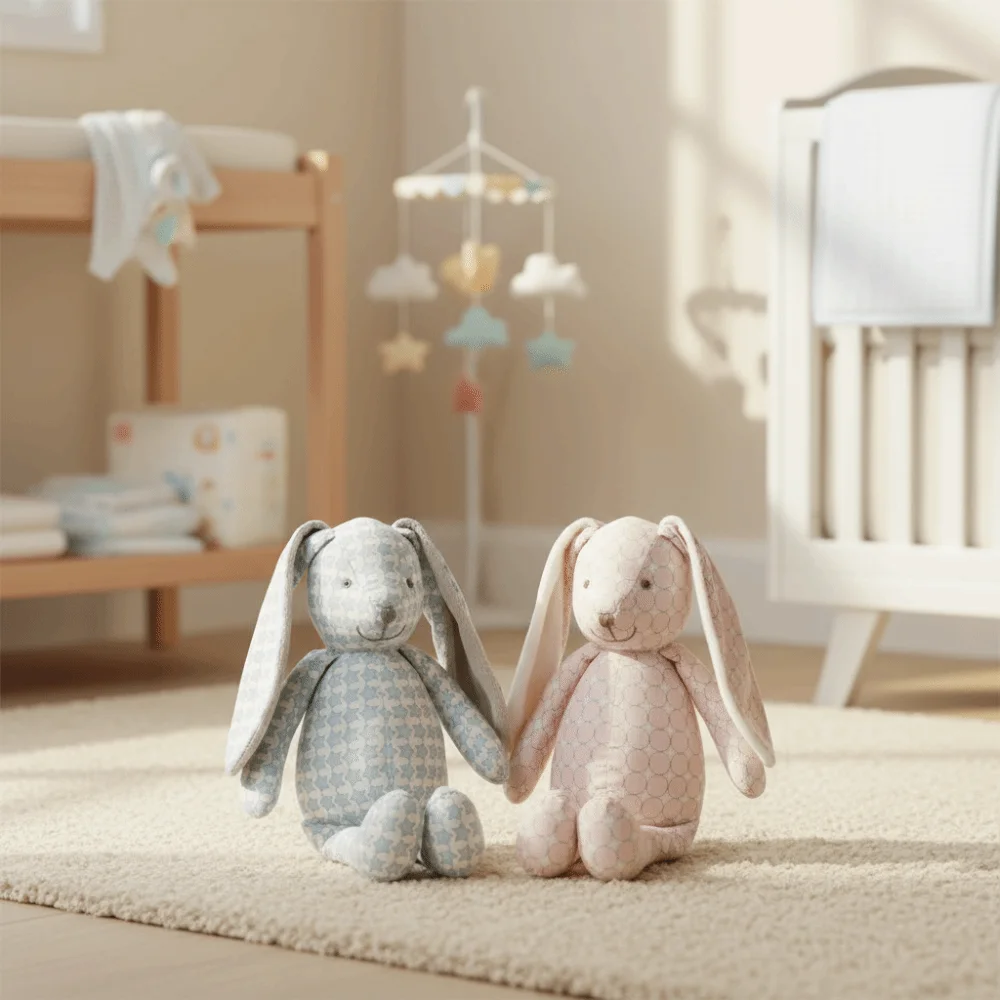 30cm Size Cartoon Rabbit Plush Toys Long Ears Soft Plush Soft Plush Stuffed Animal Nordic Style Kawaii Nordic Style Plush Doll