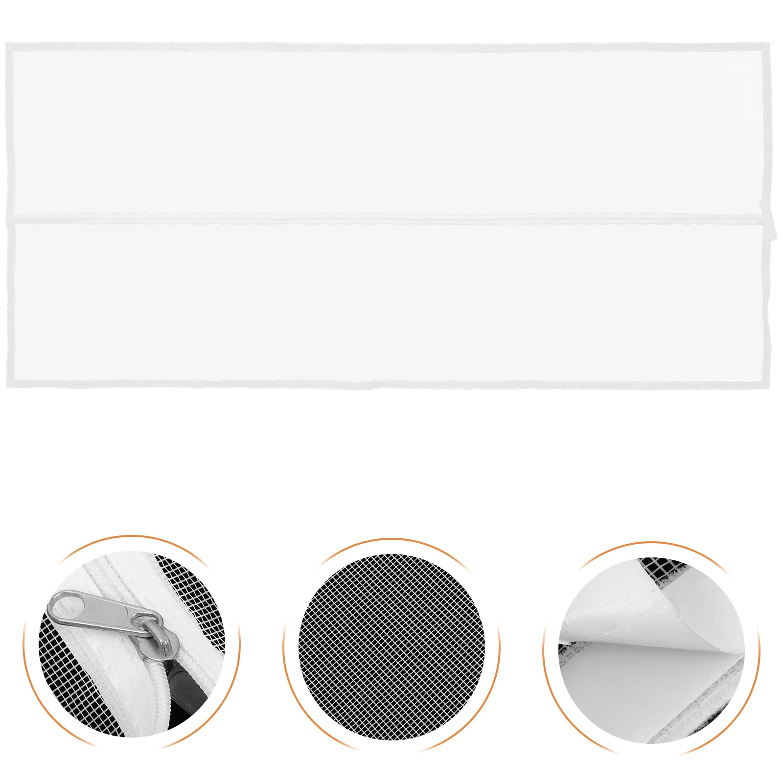 

L Size Heavy Duty Pet For Small Animals Zipper Mesh Dog Cat Ventilation Door For Cat Pet Screen Door