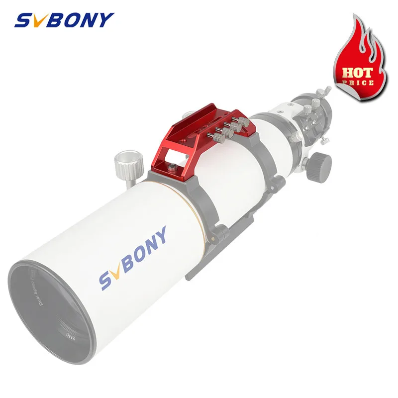 

SVBONY SV211 135mm Handle Bar for Telescope SV503 70F6 80F7, SV550 80F6 Guide Scope/ Finder Dovetail Mount