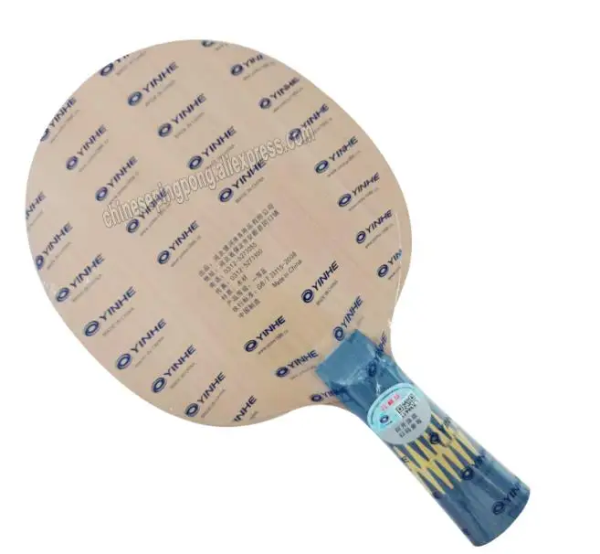 Yinhe-Hoja de tenis de mesa original W-6 Loop King, con 2xmercury 2 Mercury2, espinillas de goma para ping pong