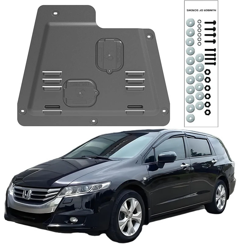 Lega di qualità superiore sotto il pannello del parafango della protezione del motore Splash Shield Pannello della piastra del parafango del fango per Honda ‌ ODYSSEY 2008-2014 2,4 litri