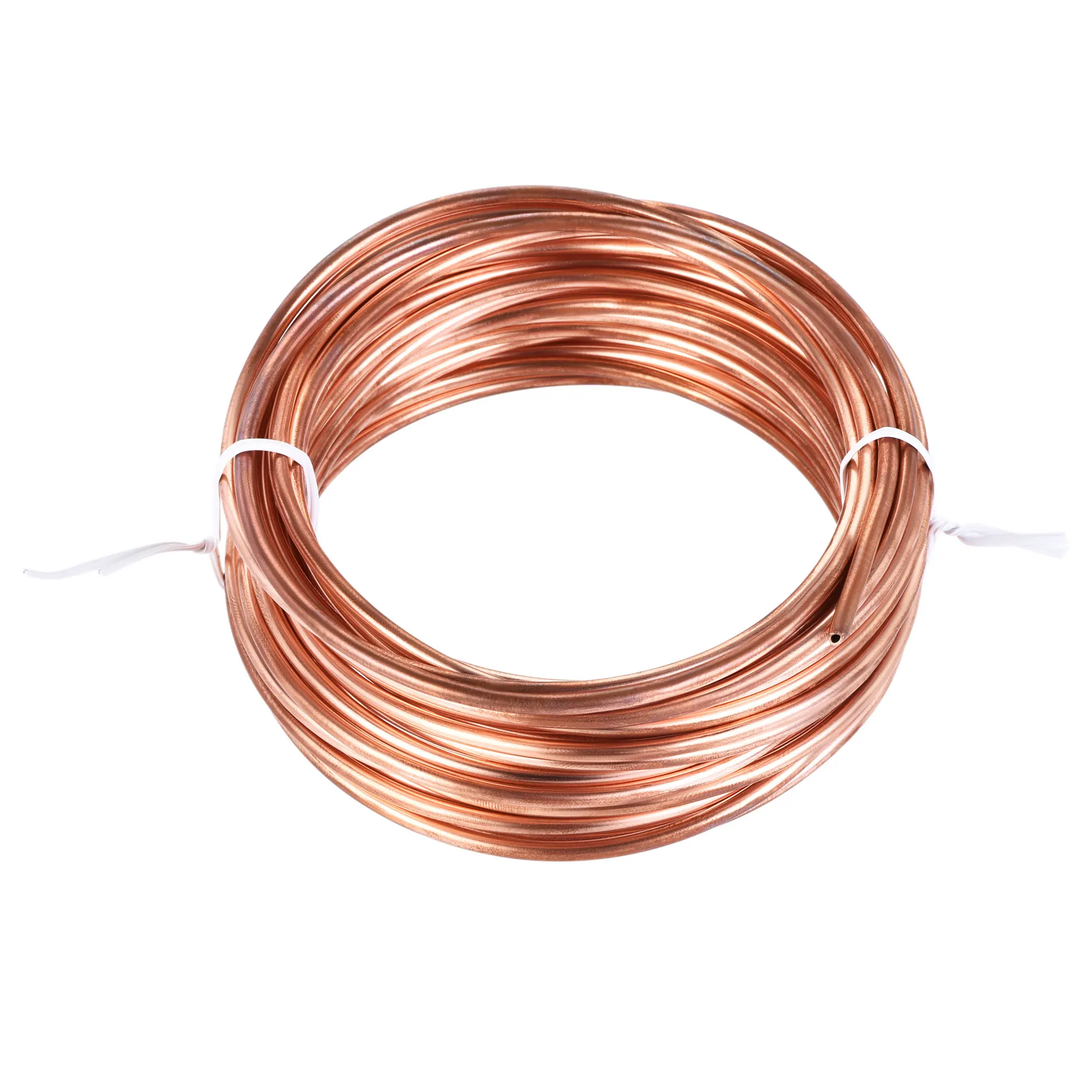 1Pcs 5M/7M Copper Tube 1.6/1.8/2/2.2/2.5/3/3.5/4/5mm OD Copper Capillary Refrigeration Tubing 0.5mm Thickness Copper Tubing Coil