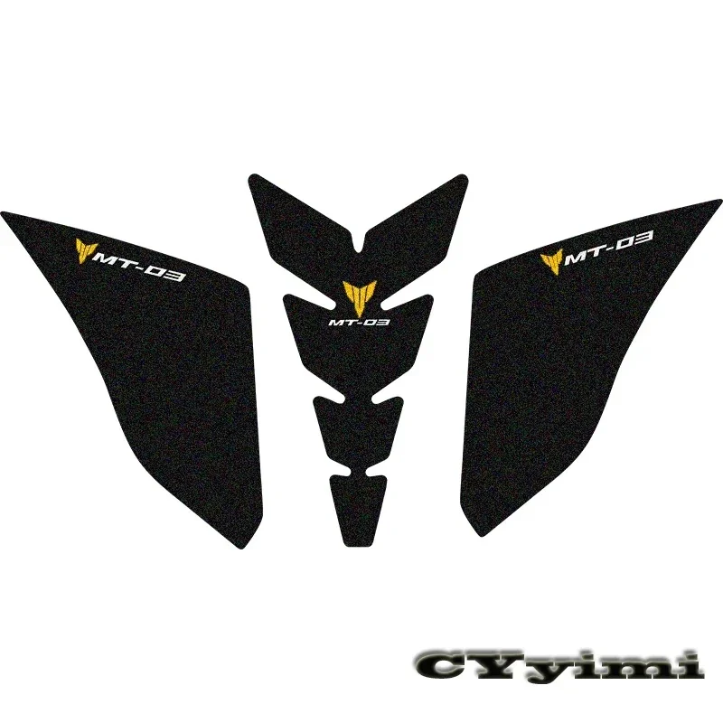 3D Motorcycle Tank Pad Protector Case for  MT-03 MT03 mt03 Tank Decal Stickers