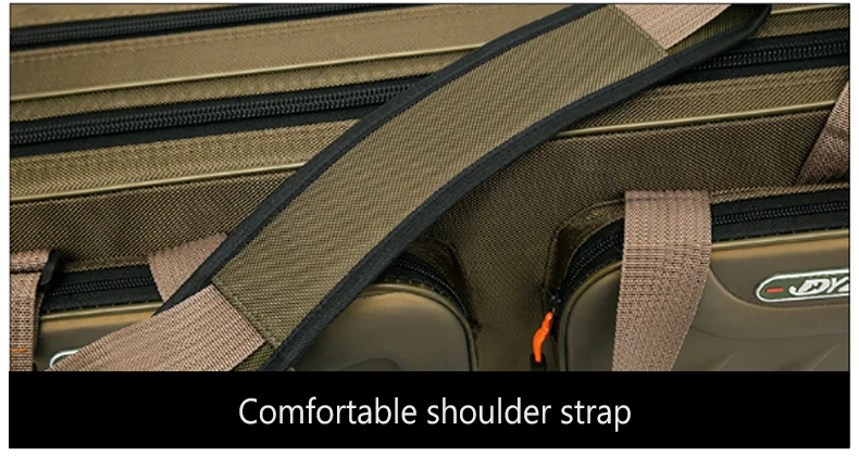 2/3/4-lagige Angelrutentasche, multifunktionale Tasche für Rollen und Köder, große Kapazität, für Angelruten und Ausrüstung, 80/90/100/120/130 cm – Detail 23