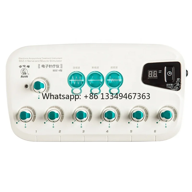 Electronic Acupuncture Treatment II 6 Channel Nerve and Muscle Stimulator