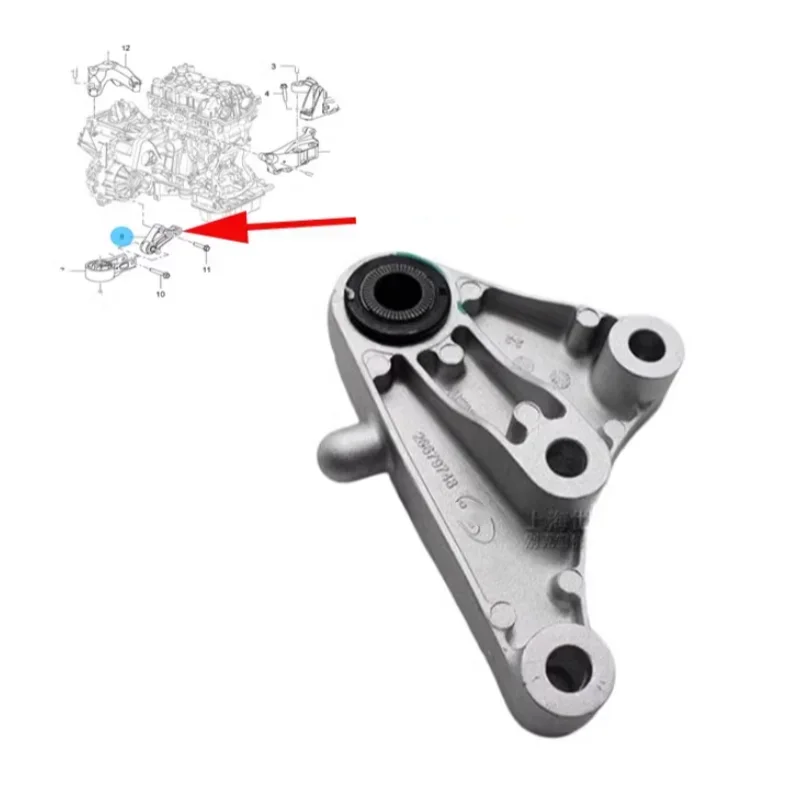 Suitable for GM Cruze Volando GL6 new Yinglang Yuelang transmission mounting pillar bracket 26679748 26677967