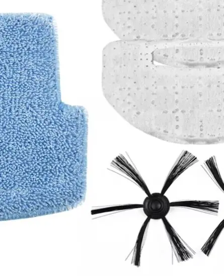 

5 Pcs. Suitable For WAP/W90, W95, W96, For ROBO VACUUM Vacuum Cleaners. Filters, Mop Cloth, And Side Brush Accessories.