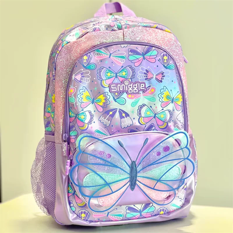 Genuine Australian Smiggle schoolbag Children Stationery Student Pencil Case Cute Large Backpack Meal Bag Water Cup Student Gift