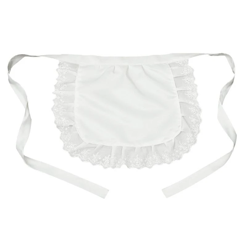 

Waist Apron for Women Half Apron Maid Apron Costume, Cooking Waist Apron Ruffled Waist Apron Maid Cosplay Costume