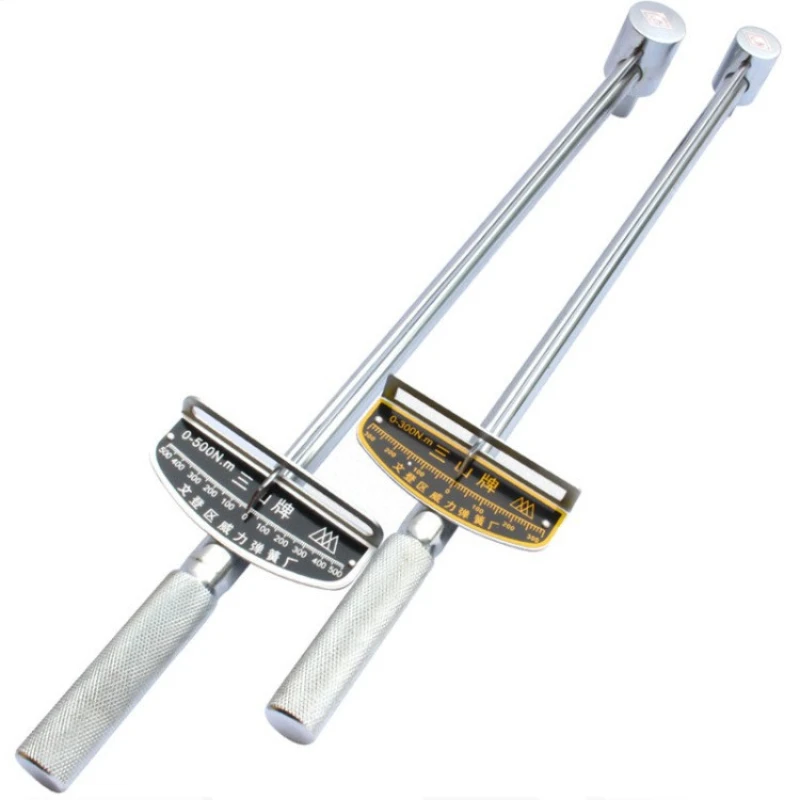 Chave de Torque Quadrada para Reparo de Carros e Bicicletas Ferramentas Manuais com tipo Ponteiro Chave Inglesa Ratchet