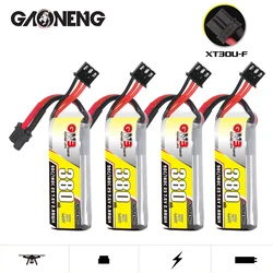 HV Max 180c GNB 2s 380mAh Lipo Battery For RC Helicopter Quadcopter FPV Racing Drone Spare Parts 7.6v Rechargeable Battery