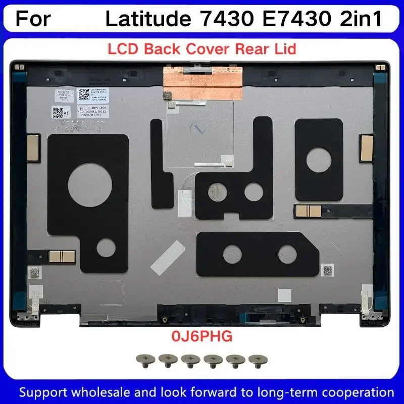 جديد لـ Kailxuling Latitude 7430 E7430 2in1 LCD الغطاء الخلفي الغطاء الخلفي قذيفة 02GP8K 2GP8K