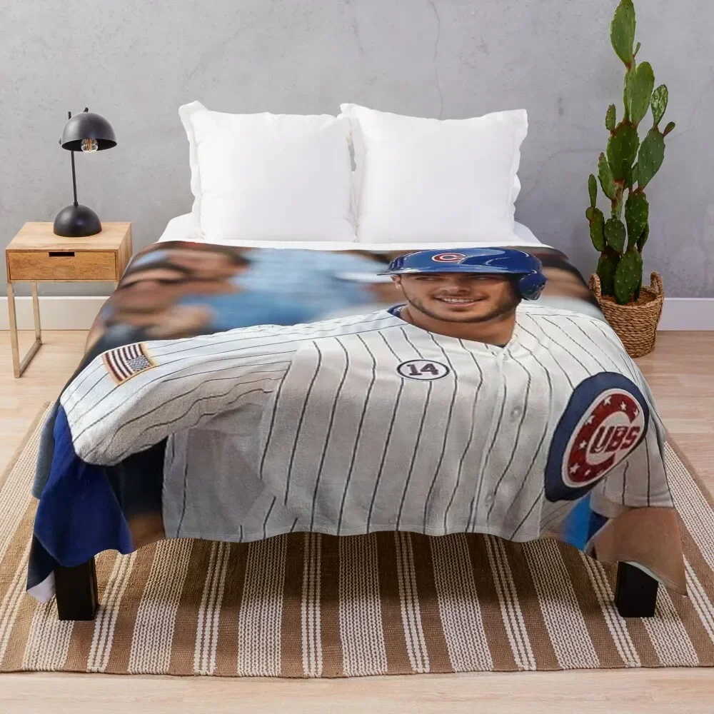 Kris Bryant Throw Blanket For Decorative Sofa Decorative Sofas Blankets