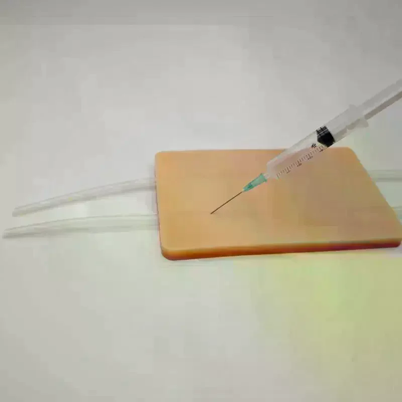 1Set Simulation Human Skin Tear Resistant Portable Suture Training Model Venipuncture Injection Practice Pad For Students Nurses
