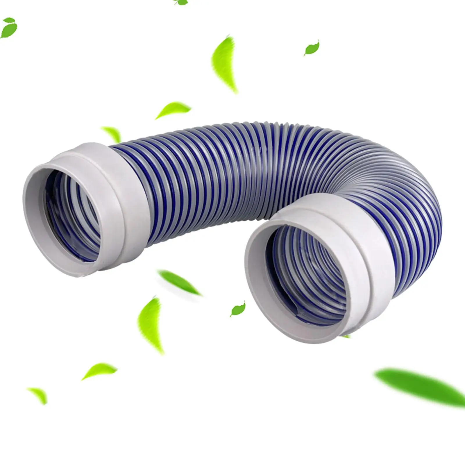 Vent Hose Sturdy Replacement Vent Pipe Quick Connect for Ventilation and Exhaust Easy to Install Vent Duct for Bathroom Kitchen