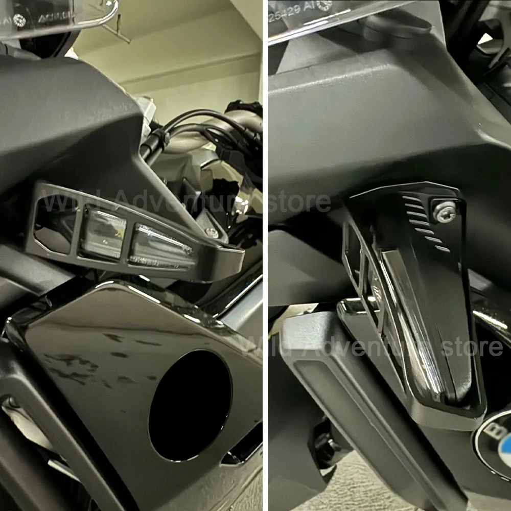 For BMW R1250GS/ADV F750GS F850GS/ADV 2021-2023 2024 Front Rear Turn Signal Protection Cover Guard Bracket Motorcycle Accessorie