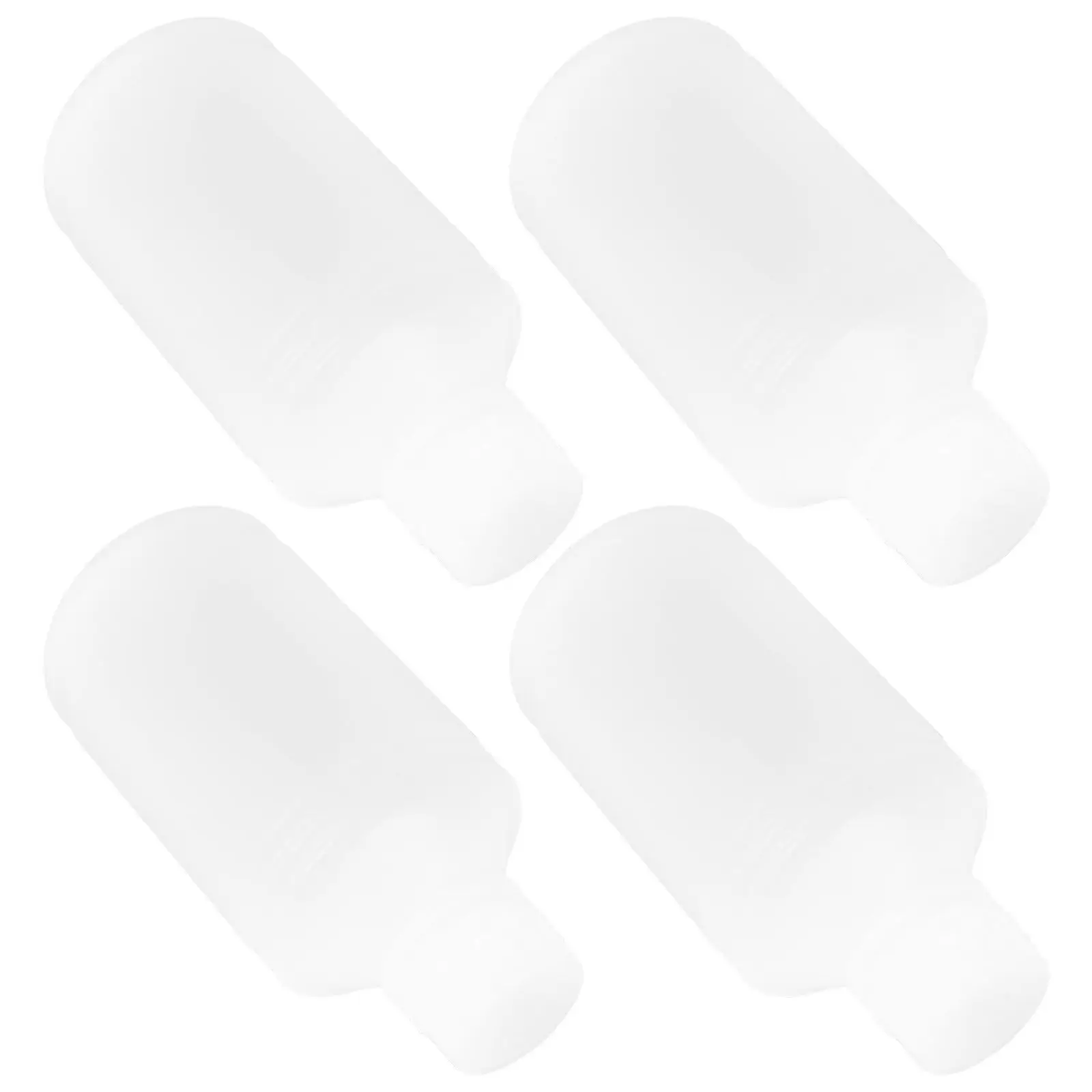 4Pcs Mini Round Plastic Bottles for Liquid Storage Tight Seal Impact Resistant Sample Bottles Lab Use Plastic Bottle for Ink and