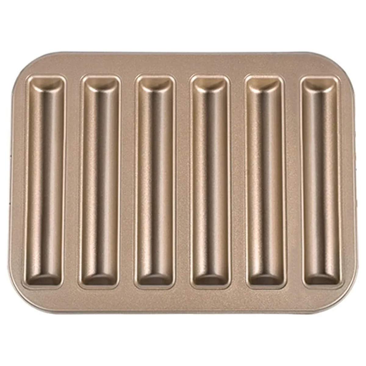 Durable Non-Stick Biscuit Stick Mold Cake Baking Pan Carbon Steel Cake Bread Mold Mini 3D Cylinder Cake Mold