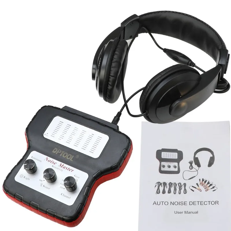 

Automobile Noise Detector 6-channel Electronic Stethoscope Engine Body Chassis Stethoscope Noise Detector