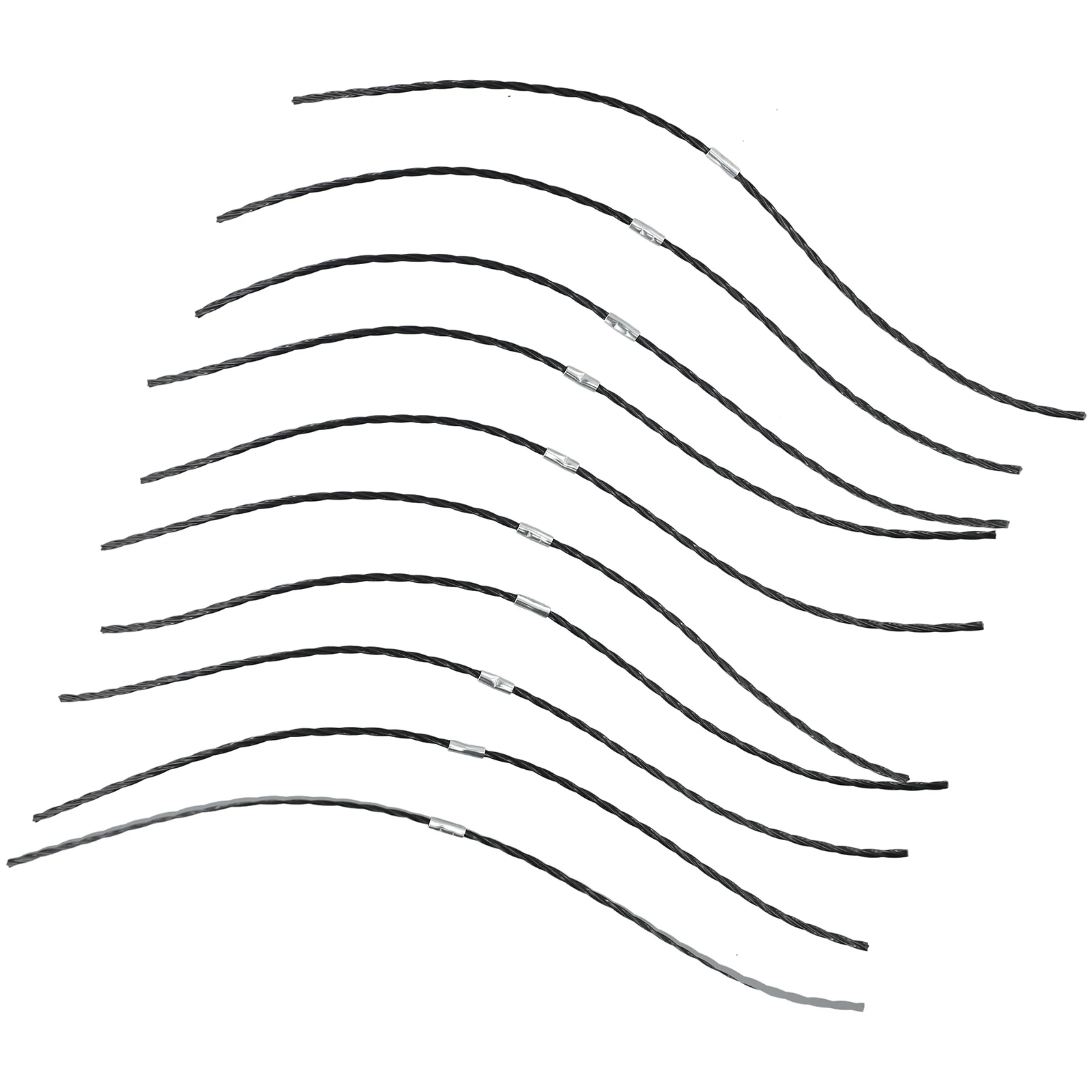 Grass Line Replacement for Bosch For AFS 23 37 Trimmer 3.5mm Thick 38cm Length Curved Shape for Better Aerodynamics and Cutting