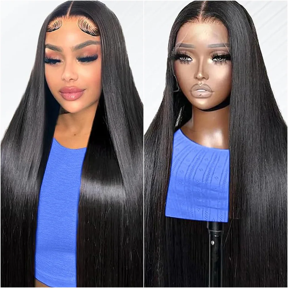 

30 Inch 13x6 Lace Front Wig Human Hair 200 Density Straight HD Lace Front Wigs Pre Plucked Brazilian Human Hair Lace Front Wigs