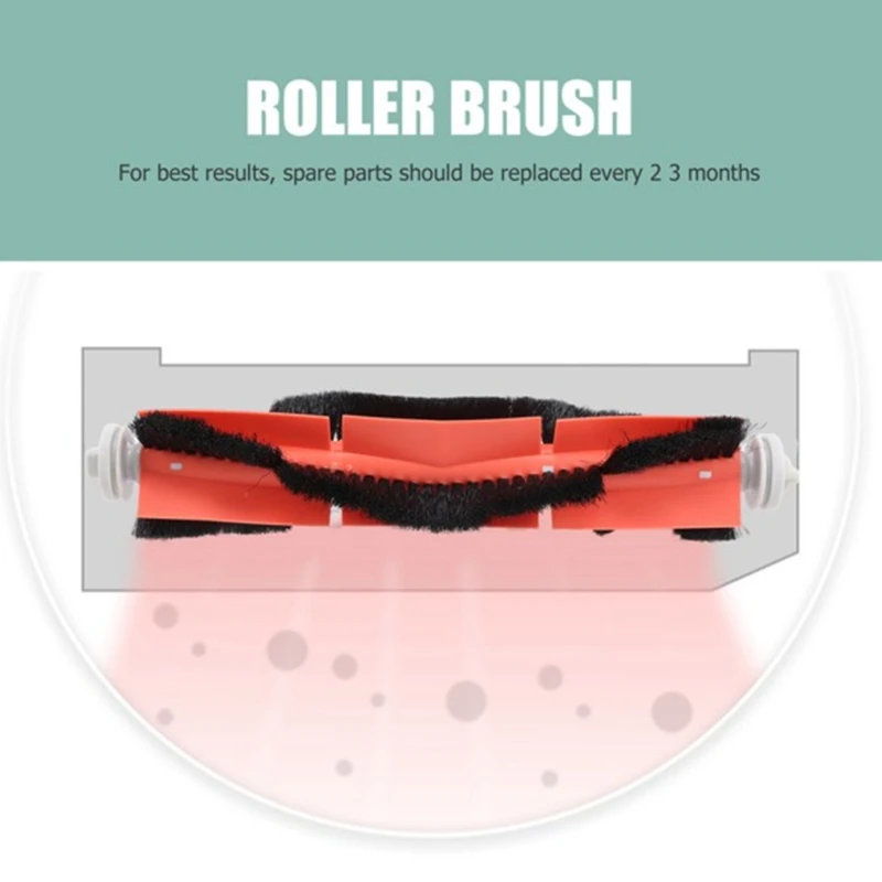 21PCS Accessories Kit For Xiaomi Dreame Bot D10 Plus RLS3D Robot Vacuum Main Side Brush Hepa Filter Dust Bag Mop Rag