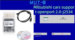 HKNA Mitsubishi  MUT-Ⅲ car diagnostic software supports openport 2.0-J2534