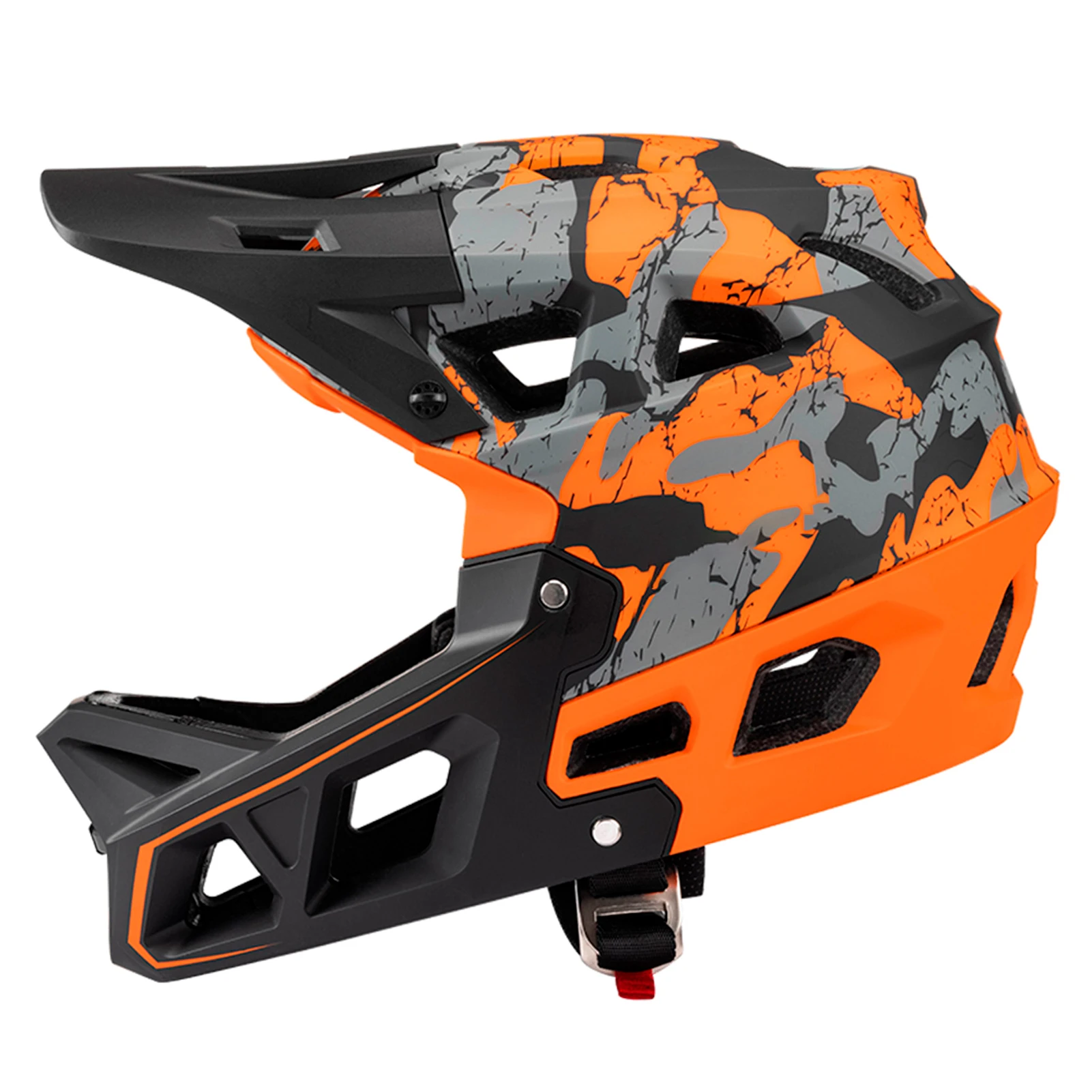 Full Face Mountainbike Helm Volwassen Racing Downhill MTB Helm voor Mannen/Vrouwen Volwassen Mountainbike Helm met Vizier Meer dan 31 Vent