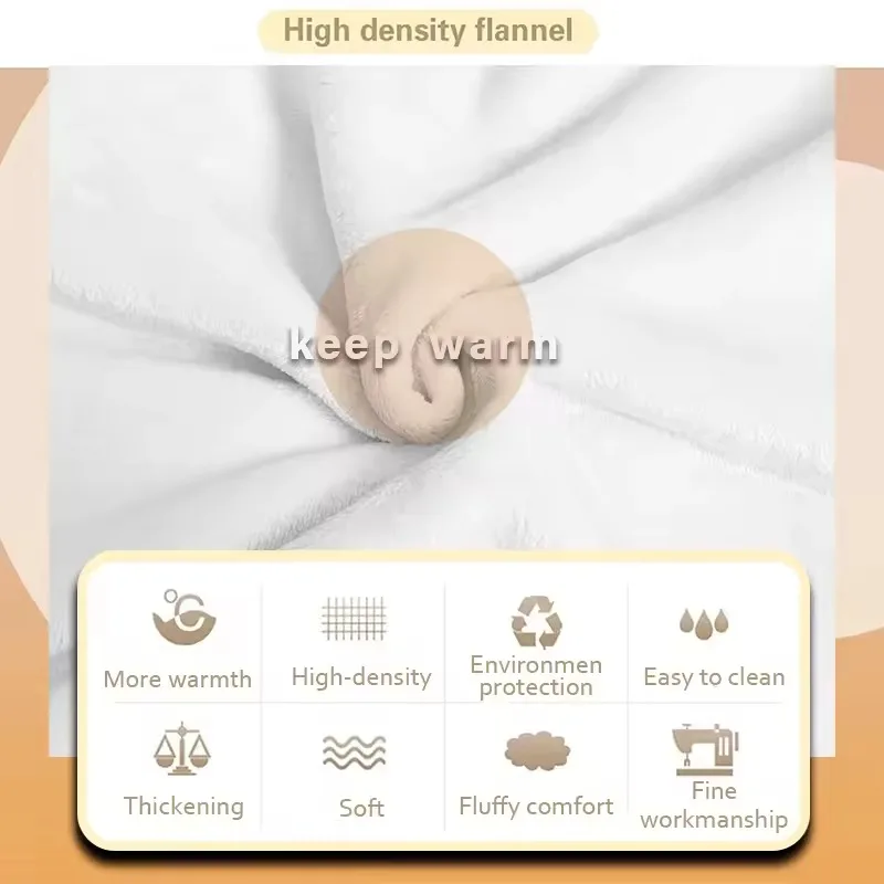 Pastel Marshmallow Dessert Throw Lightweight  Flannel Blanket Soft Skin-friendly for Summer Cooling view 5