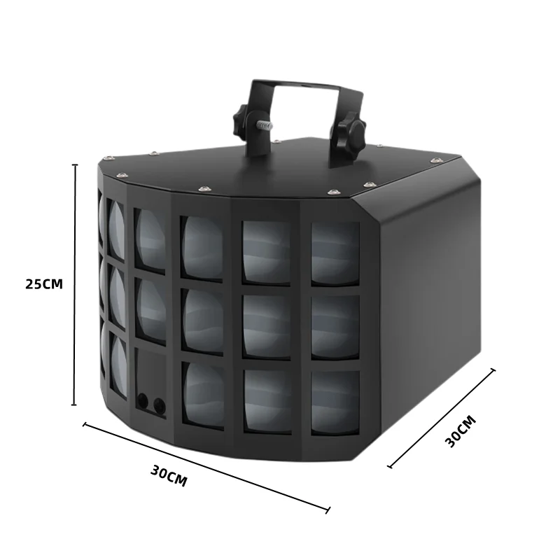 Remote Control DMX RGBW LED Laser Strobe Disco DJ Beam Spot Stage Lighting Effect Party Dance Club Wedding Butterfly Light