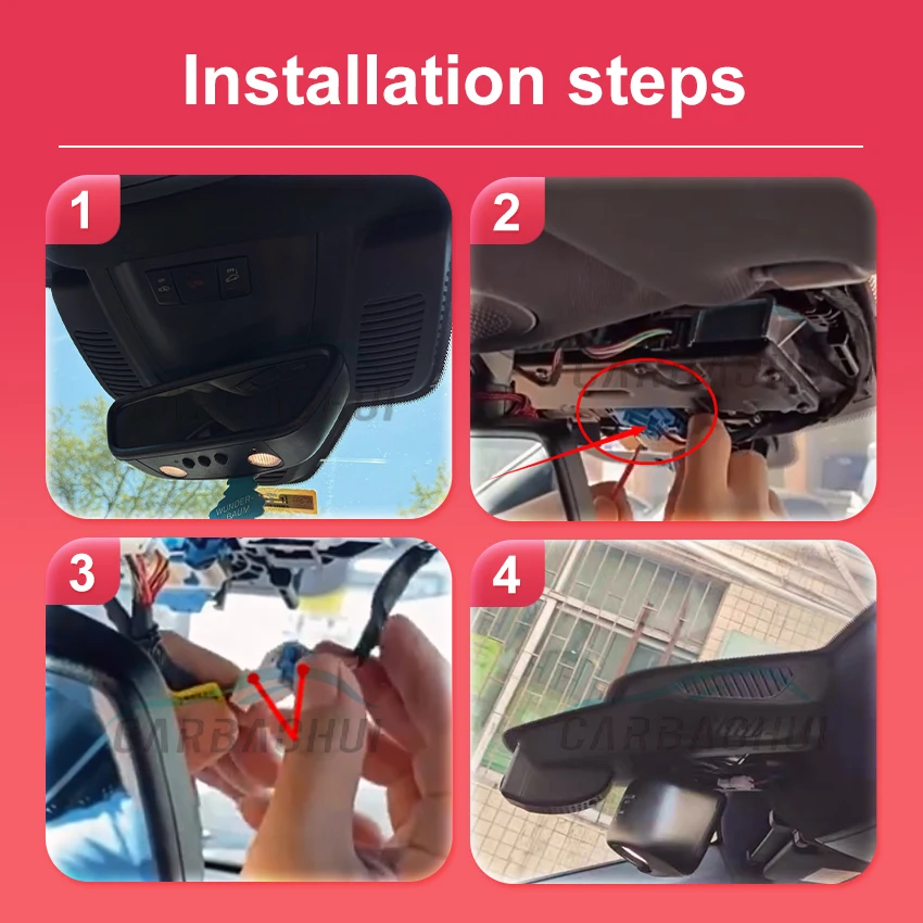 Car Dvr Dash Cam Camera for Mercedes-Benz GLE w167 c292 for MB GLS x166 GLE 350 400 450 500 43 53 63 gls450 GLS500 GLE500 GLE400