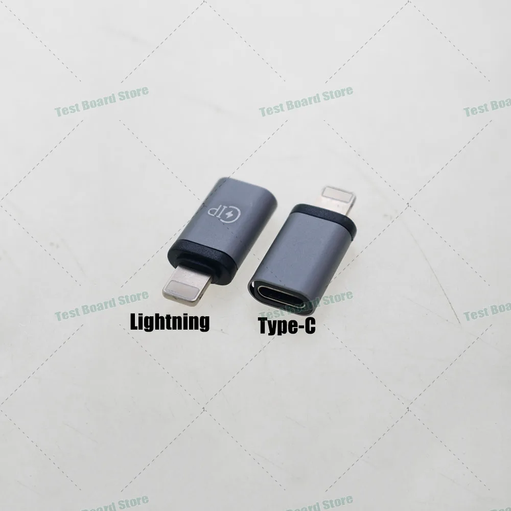 1Pcs DP fast charging iOS lighting to Type-C adapter Type-C to Type-C charging converter 5A for iPhone 12/13/15 Macbook Huawei