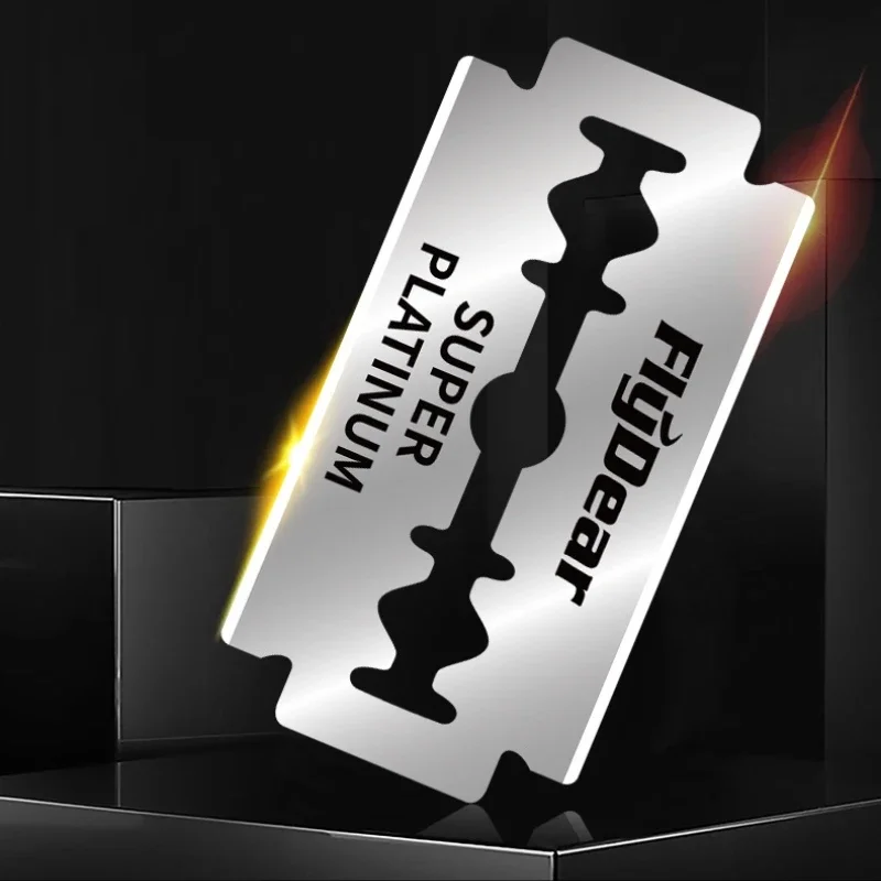 

Wholesale 100PCS Bladesbarber Extra Stainless shaving blade steel Double Edge Safety Razor material durable stainless