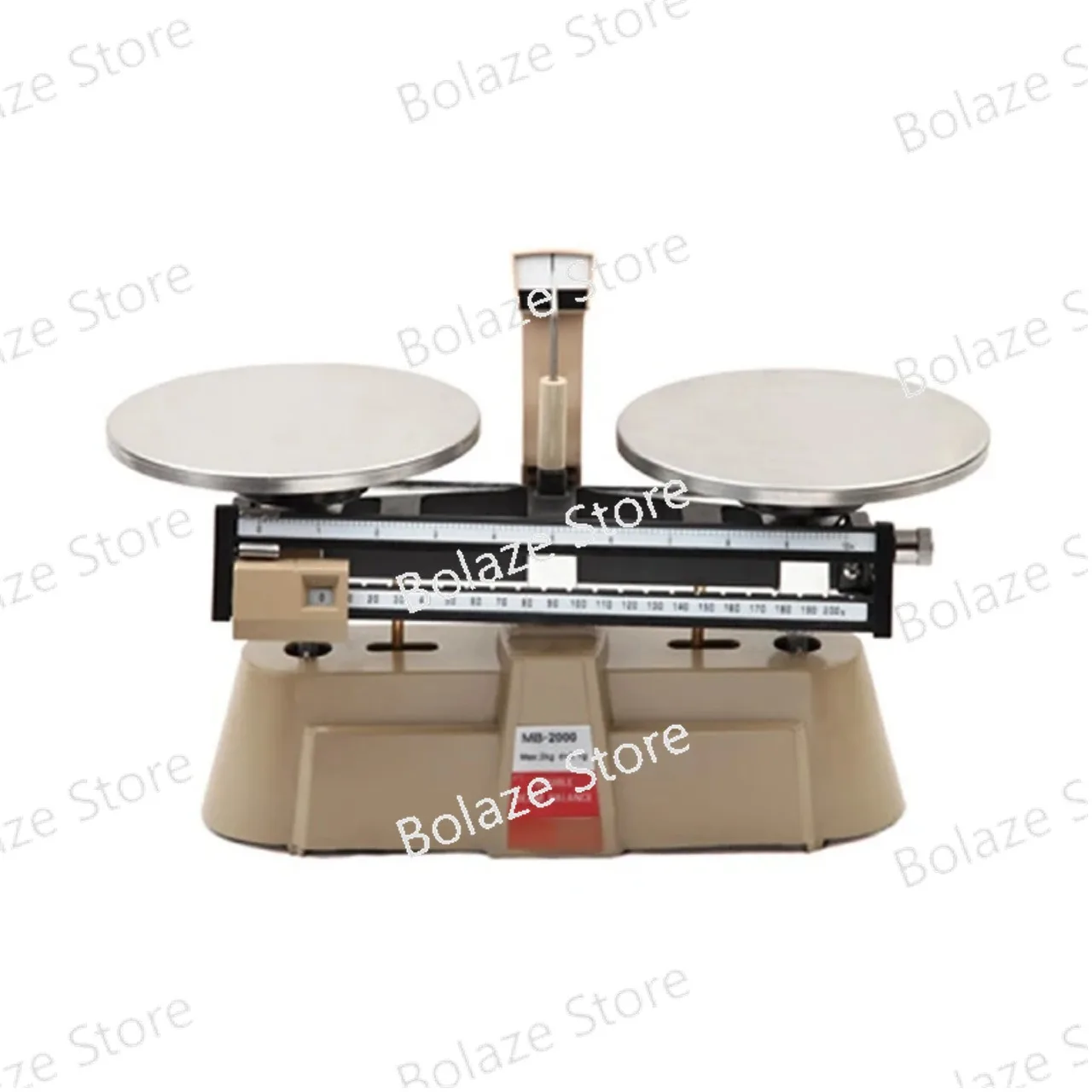 Double beam mechanical balance pallet laboratory scale 2000g 0.1g