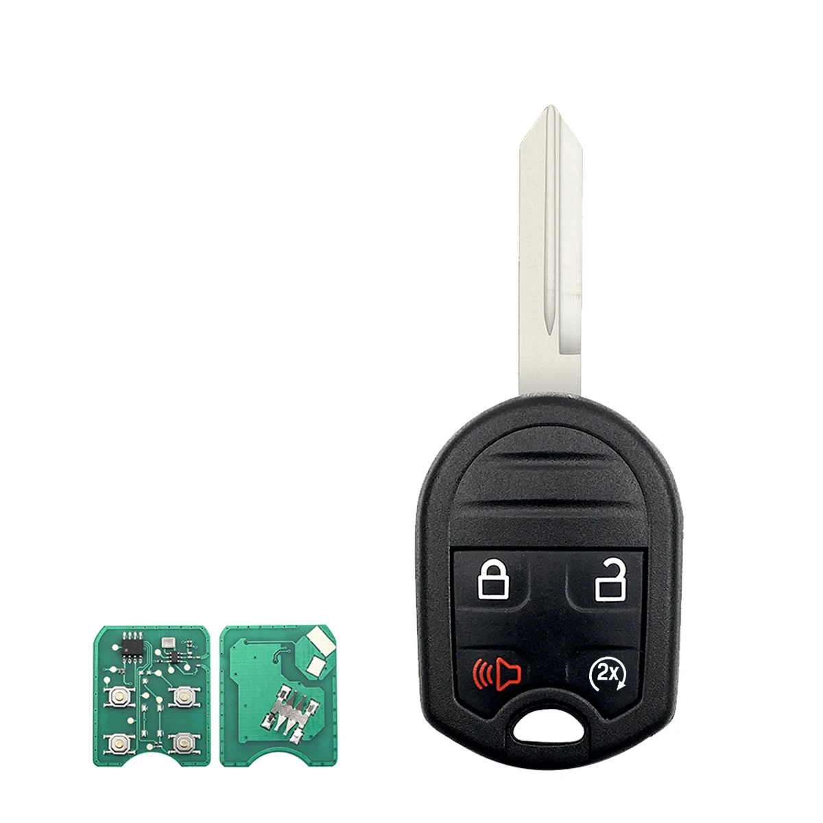 Okey Remote Car Key 3/4/5 Button 315MHz 4D63 per Ford Edge Escape Expedition Explorer Flex Fusion Mustan Taurus CWTWB1U793