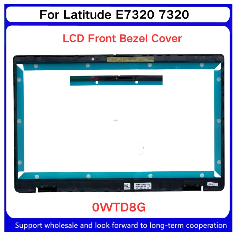 New For Kailxuling Latitude E7320 7320 Touchpad Bracket 0CNXDG CNXDG LCD Front Bezel Cover/B Shell/ 0WTD8G/ WTD8G