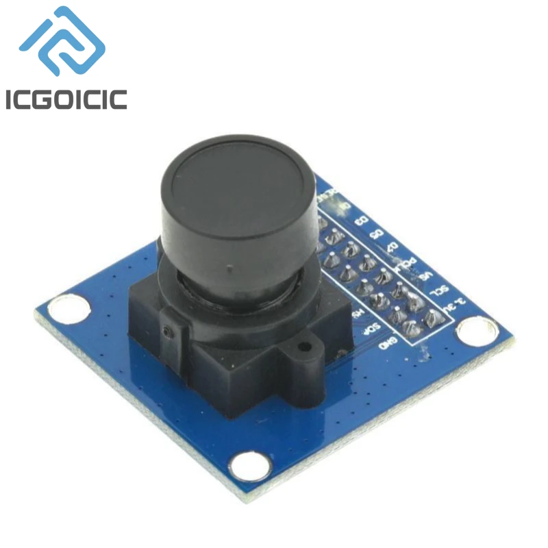 OV7670 Camera Module OV7670 Module Supports VGA CIF Auto Exposure Control Display Active Size 640X480 For Arduino