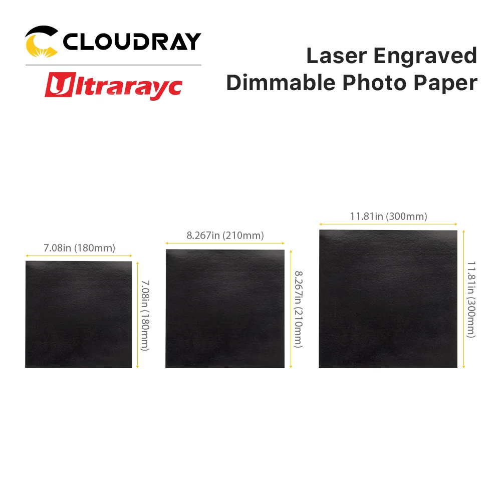 Imagem -06 - Ultrarayc Dimmable Photo Paper para Fibra Co2 Marcação a Laser uv Máquina de Corte de Soldagem Performance Spot Depuração de Qualidade