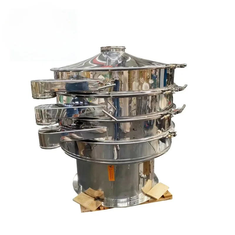 Custom Made High-efficiency Screening and Separation Screen-Type Stainless Steel Vibration Sieve Equipment