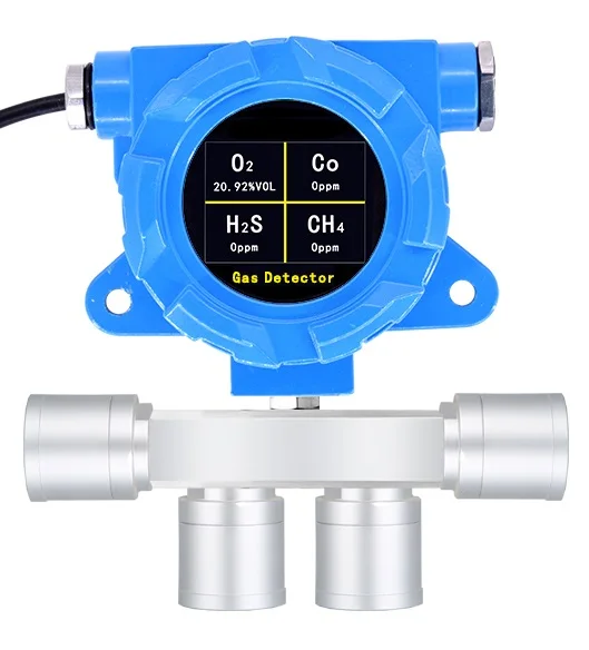 Rs485 Methane Hydrogen Sulfide Sulfide Dioxide Nitrogen Dioxide Ammonia Ozone Tunnel Explosion-proof Gas Monitor Leak Detector