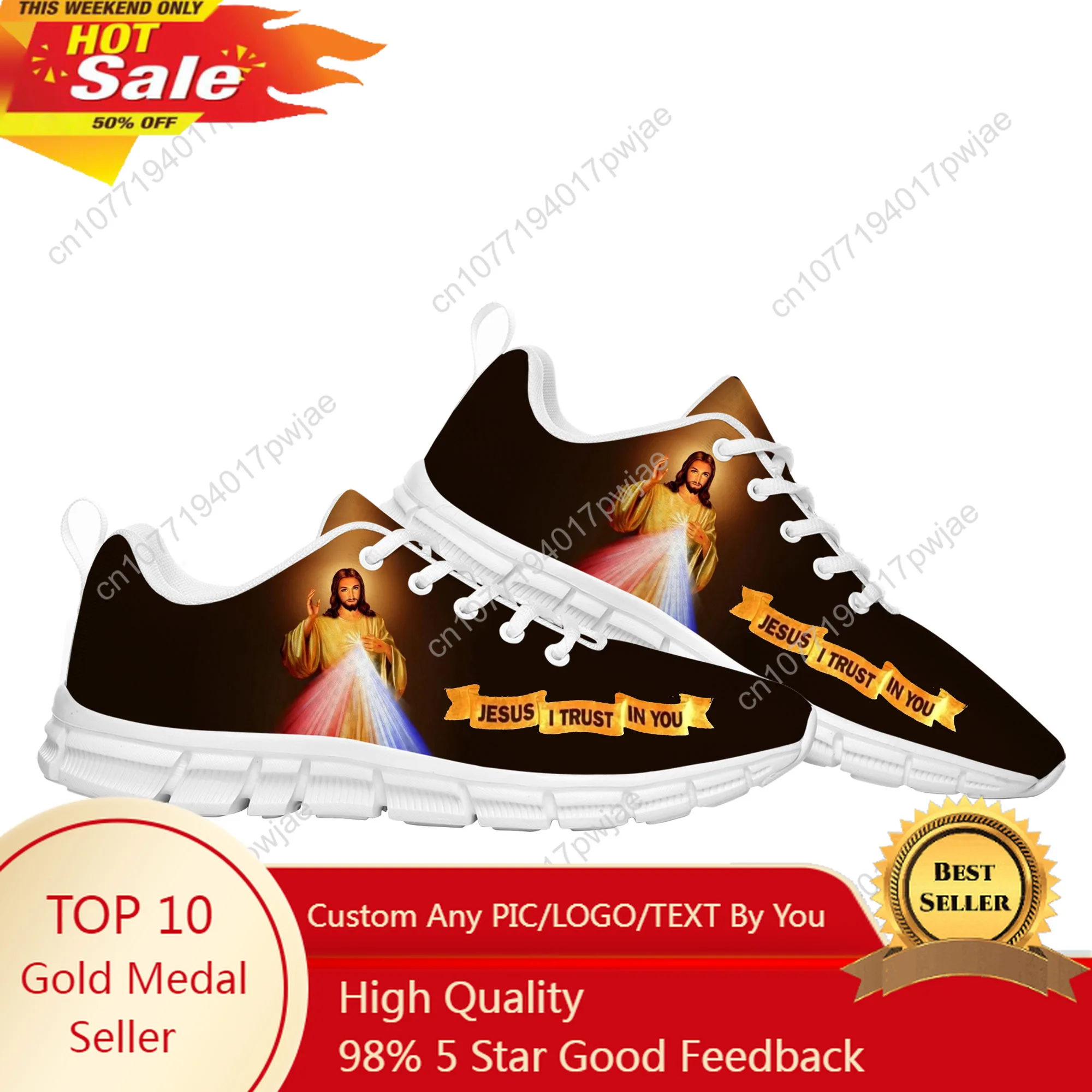 

DIY Christian God Religion Jesus Printed Cross Sports Shoes Mens Womens Children Sneakers Casual Sneaker Custom Built Shoes