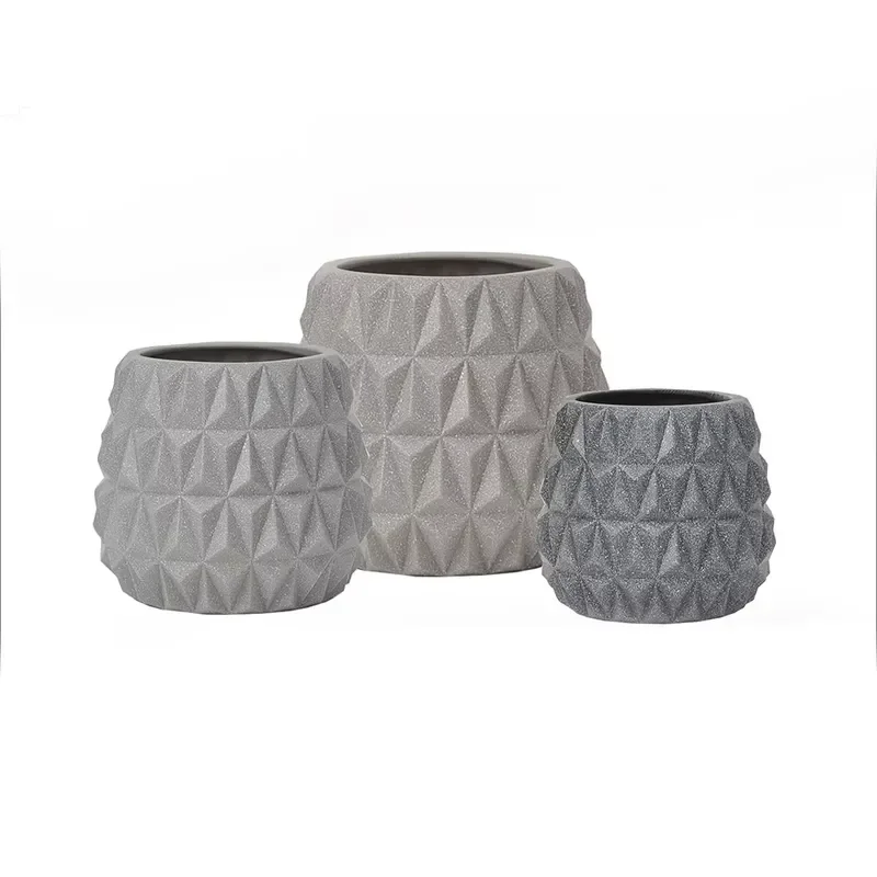for Outdoor Plastic Flower Pot Plant Pots for Hotel Decoration