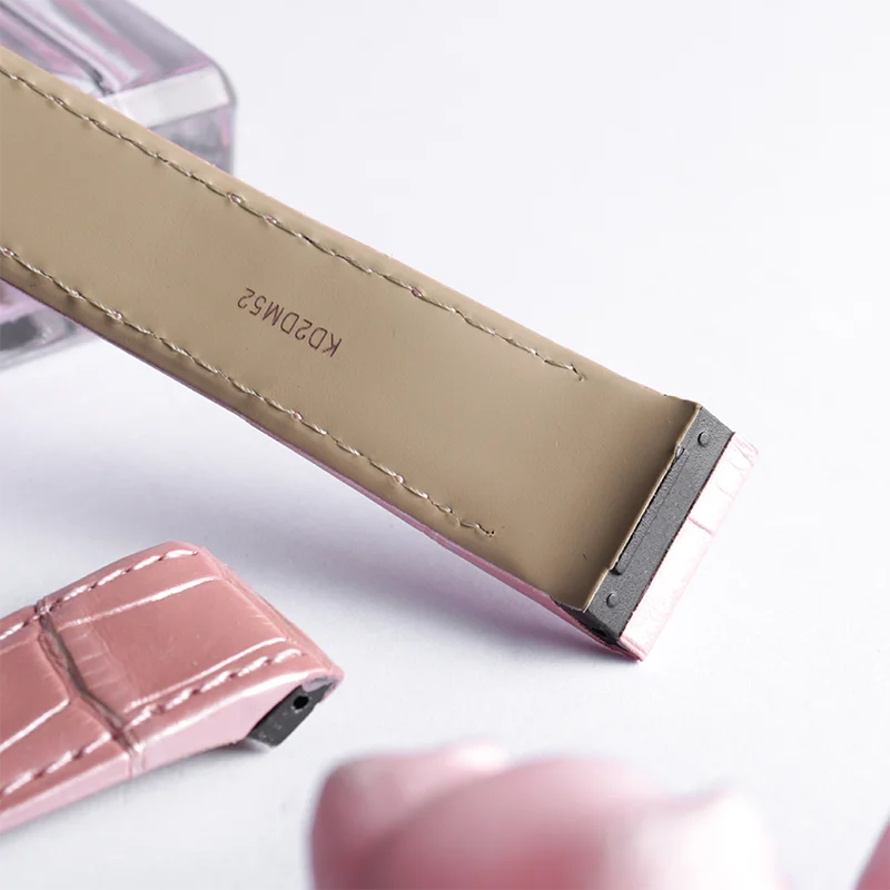 عالية الجودة جلد البقر حزام ساعة اليد لكارتييه سانتوس 100 جلد طبيعي الرجال والنساء حزام الساعات 20 مللي متر 23 مللي متر معصمه سوار