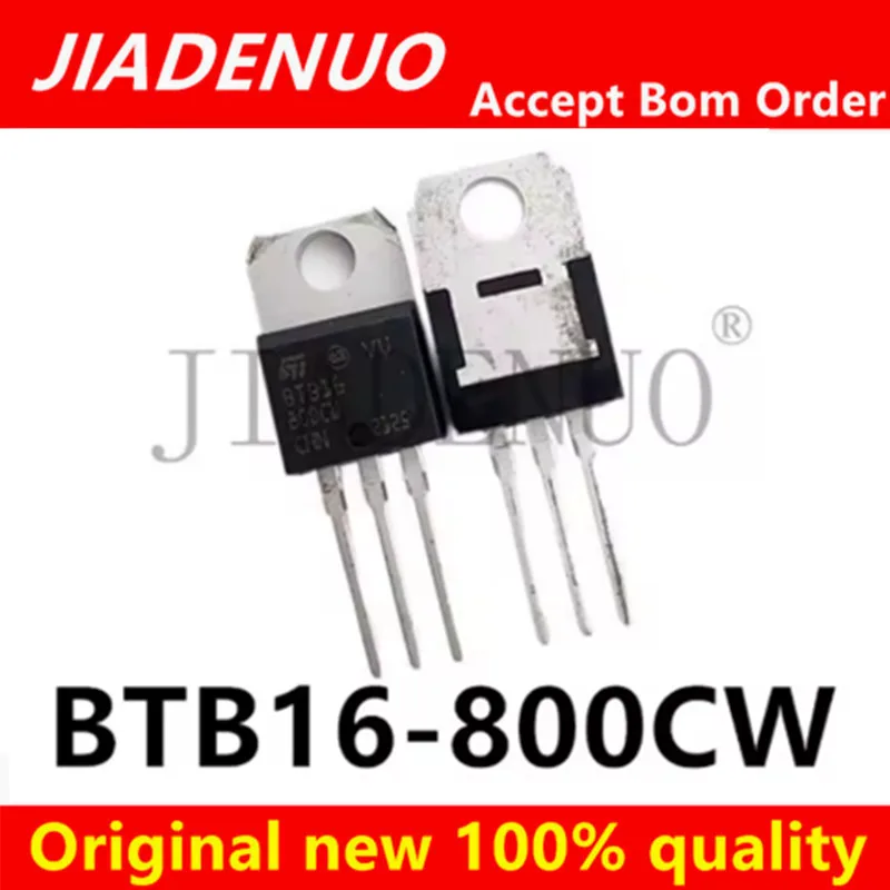 (5-10piece)100% New Original BTB16-800CW TO-220 BTB16-800CW Chipset