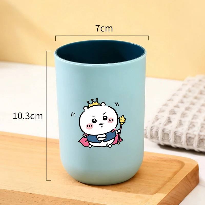 Chiikawas Water Cup Toothbrush Cup for women men Kawaii Cartoon Mouthwash Cup MEN WOMEN Water Cups Birthday Home FANS Gifts